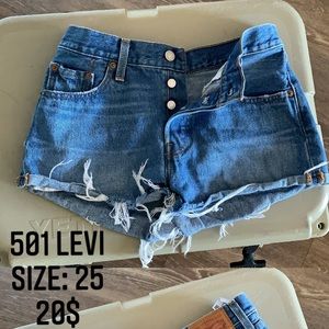 Levi 501 shorts